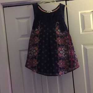 Blue TAYLOR & SAGE tank-too